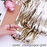 Дощик для фотозони матовий 3 м на 1 м шампань, фото 4