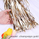 Дощик для фотозони матовий 3 м на 1 м шампань, фото 5