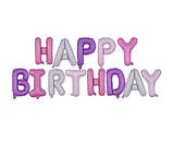 Кульки Happy birthday 16 дюймів різнобарвний, фото 2