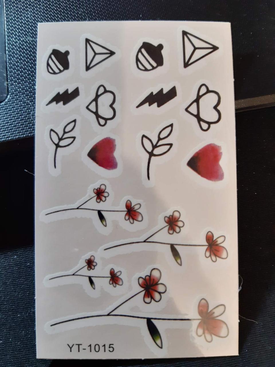 Наклейка на тіло - 9,5*6см, фото 1