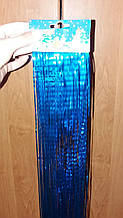 Синій дощик рельєфний - висота 1,5 метра, ширина 24см