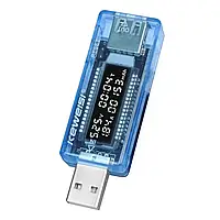 USB тестер вольтметр, амперметр, тестер зарядок, Keweisi KWS-V20