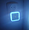 Світлодіодний нічник із датчиком на освітлення Блакитний, фото 9