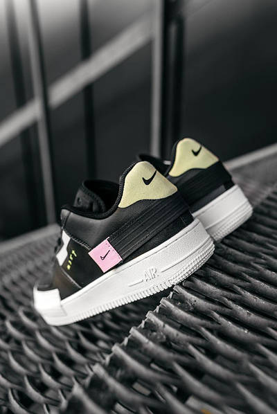 Nike Air Force 1 Type 354 Black 01007 Marvinshop