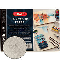 Склейка для акварели Inktense Derwent 100% хлопок 17,78*25,4см 300г/м2 20 листов (2305834)