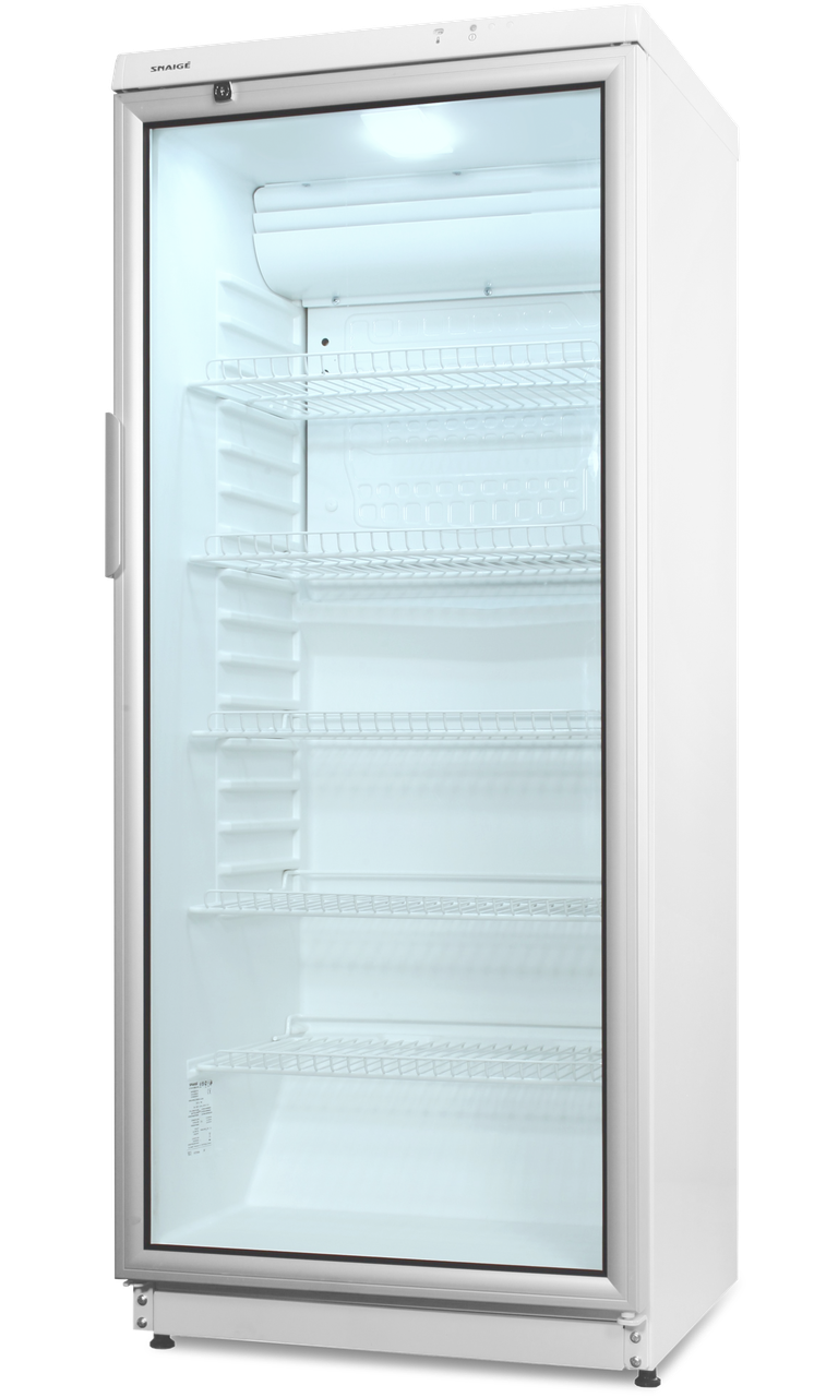 Холодильна шафа 290 літрів Snaige CD29DM-S300SE (-2...+14 С) скло, замок