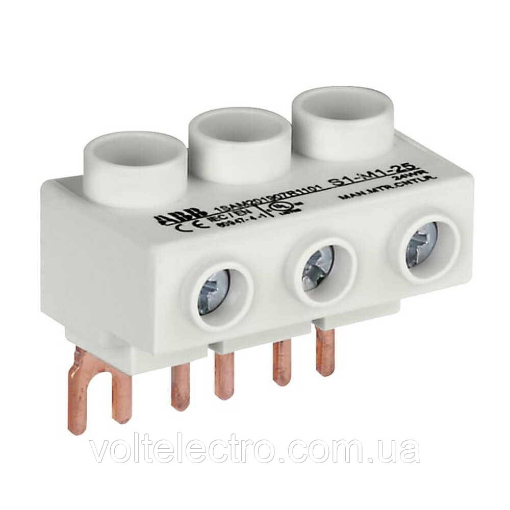Автомат захисту і ручного пуску електродвигунів ABB MS116-20 9 кВт