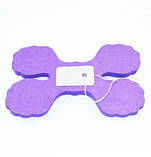 Гірлянда розтяжка паперова 3 м 16 на 11 см бузковий, фото 2