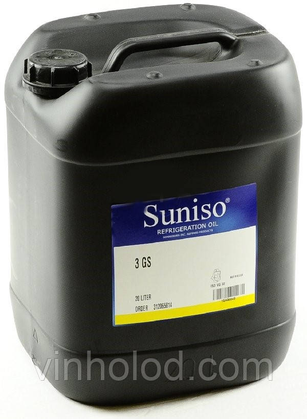 Масло мінеральне холодильне Suniso 3 GS (20л)