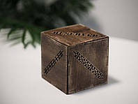 Табличка Резерв №6 «Куб» из фанеры