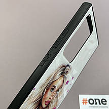 Чохол для Samsung Galaxy Note 20 Ultra Ladies з принтом з дівчинкою чохол на самсунг нот 20 ультра рожевий, фото 4