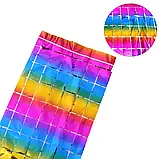 Дощик для фотозони кубиками 2 м на 1 м різнобарвний, фото 3