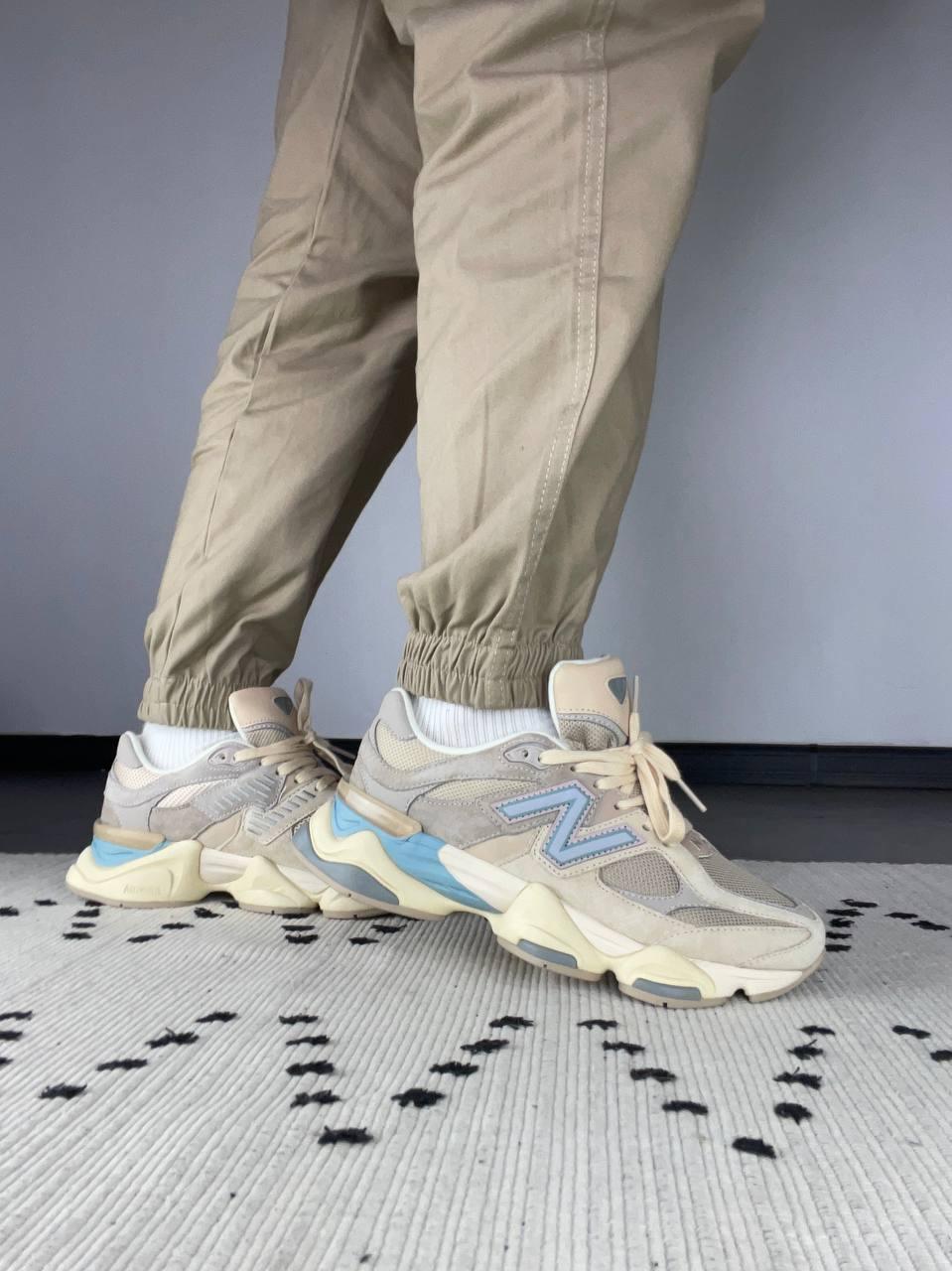 New Balance 9060 Ivory Cream Pink Sand ID