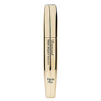 Ультрачорна туш з глянцевим ефектом Farm Stay Diamond Shine Impact Mascara, 12 мл.