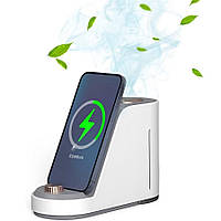 Безшумний ультразвуковий зволожувач повітря 2-в-1 BreezEnergy-101 з бездротовою зарядкою для телефона (WX01)