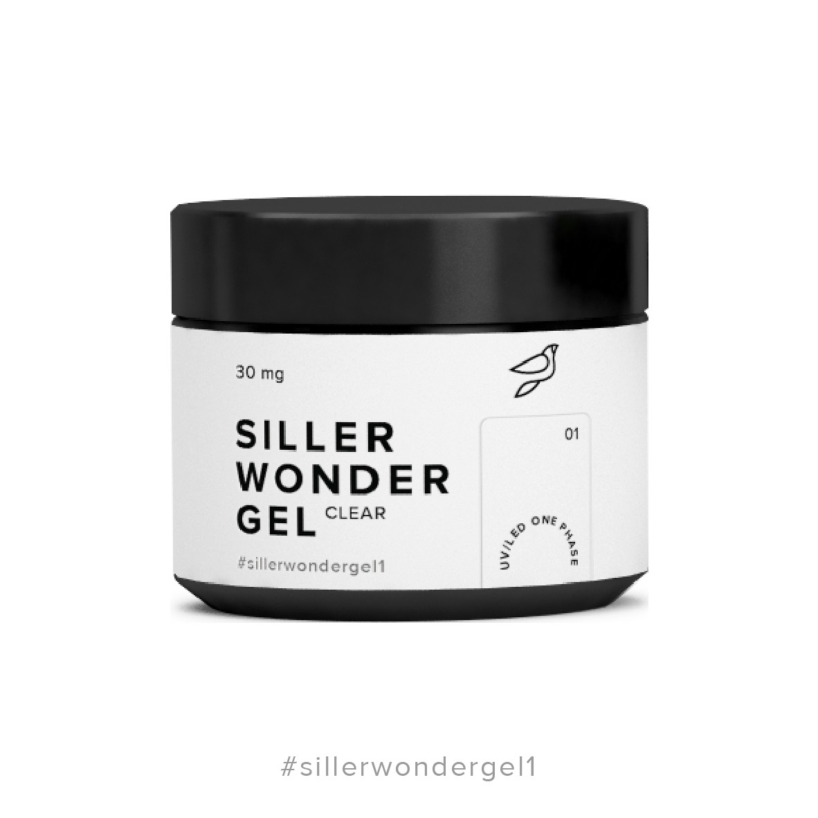 Siller Wonder Gel CLEAR №1 30 мл, фото 1