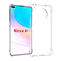 Чохол Fiji Proof для Huawei Nova 8i бампер з посиленими бортамиTransparent