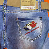 Джинсові жіночі шорти низька посадка, фото 6