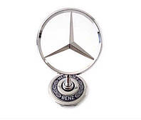 Значёк на капот Mercedes W210, W202,W211,W203,W124,W220, W140. Знак Mercedes. Эмблема Mercedes. Турция