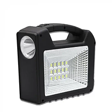 Ліхтар CL-25 Power Bank із сонячною панеллю + лампочки 3 шт., фото 3