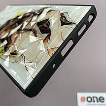 Чохол Samsung Galaxy Note 20 Plus Ladies з принтом з дівчинкою чохол на самсунг нот 20 плюс жовтий, фото 5