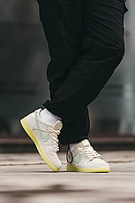 Чоловічі кросівки Nike Dunk Low Mummy White Seafoam Green Yellow Strike DM0774-111, фото 6