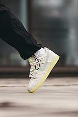 Чоловічі кросівки Nike Dunk Low Mummy White Seafoam Green Yellow Strike DM0774-111, фото 5