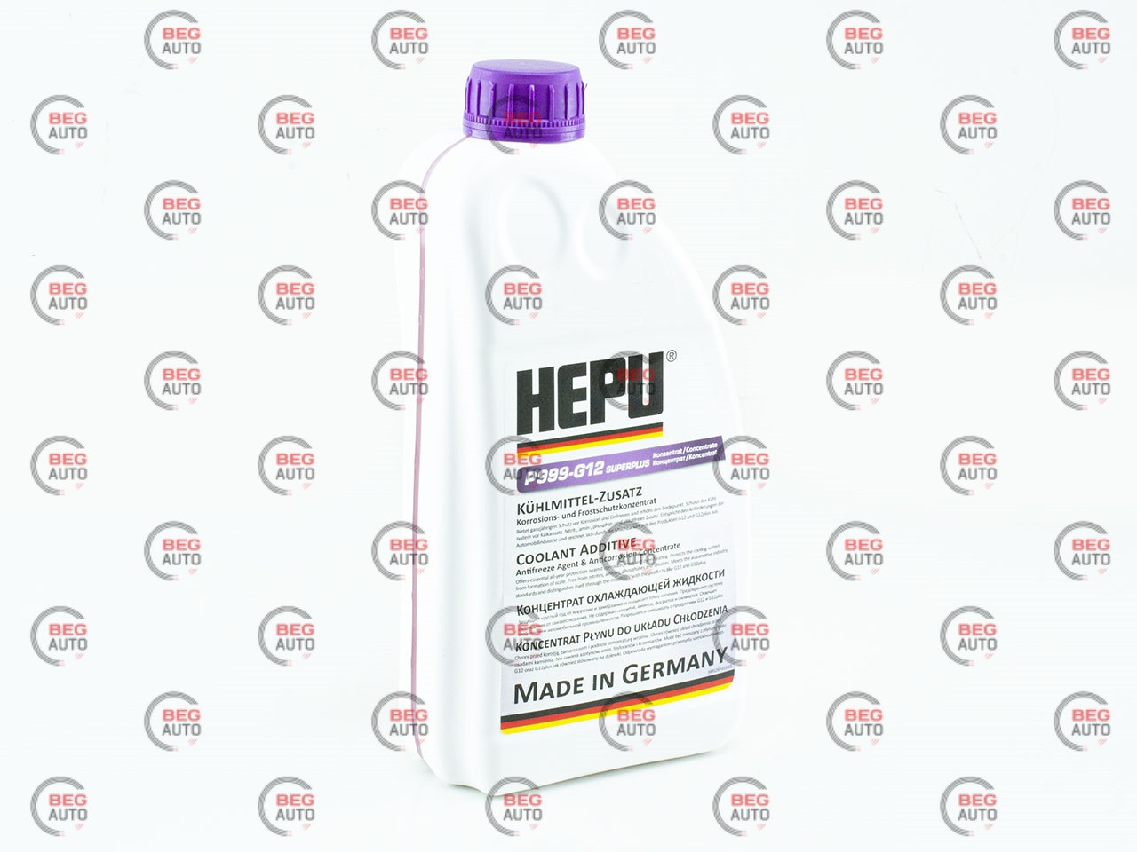 Антифриз фіолетовий 1,5л (hepu) g-12++ superplus концентрат (1:1 -37c) (P999-G12superplus) (Німеччина)