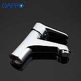 Змішувач для умивальника GAPPO G1036, хром, фото 4