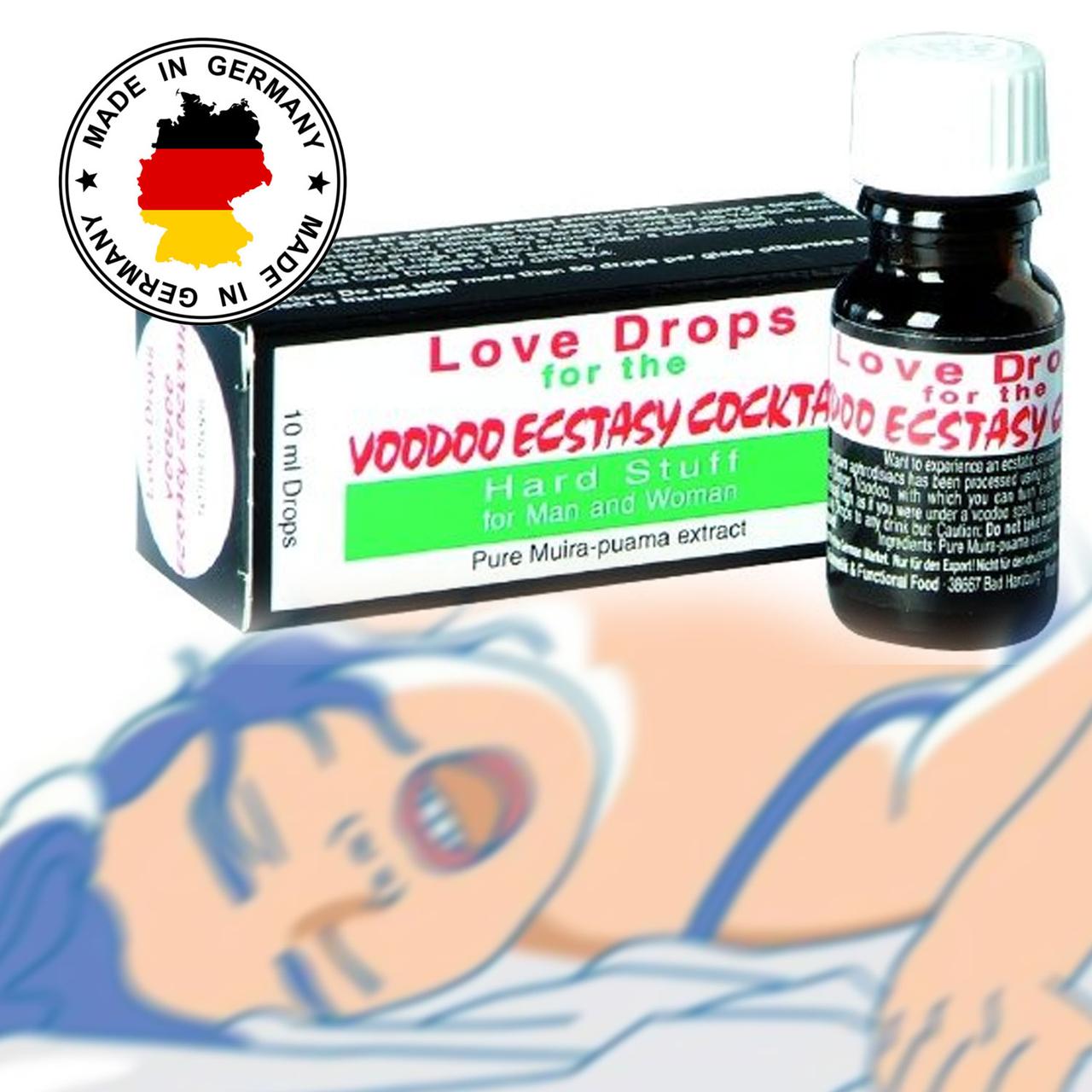 VooDoo Екстазі Коктейль – Краплі для стимуляції та збудження, 10 мл Німеччина, фото 1