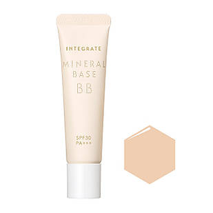 Shiseido Integrate Mineral Base BB мінеральна основа SPF30+ PA+++, тон бежевий, 20 мл