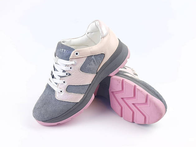 Жіноче взуття кросівки з натуральної  шкіри для дівчат  розмір  36 розподаж, фото 2