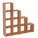 Стелаж КШ-20 ДСП (Компаніт) 1402х292х1414мм, фото 3