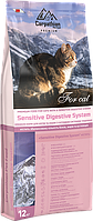 Carpathian Pet Food Sensitive Digestive System сухий корм для котів 12 кг. Чутливе травлення