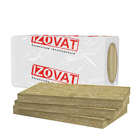 Плити теплоізоляційні з мінеральної вати Izovat 80 (1000х600х100-4шт) 2,4м2/уп
