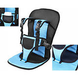 Портативне безкаркасне дитяче автокрісло Автокрісло дитяче W-M1 безкаркасне, фото 2