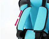 Портативне безкаркасне дитяче автокрісло Автокрісло дитяче W-M1 безкаркасне, фото 4