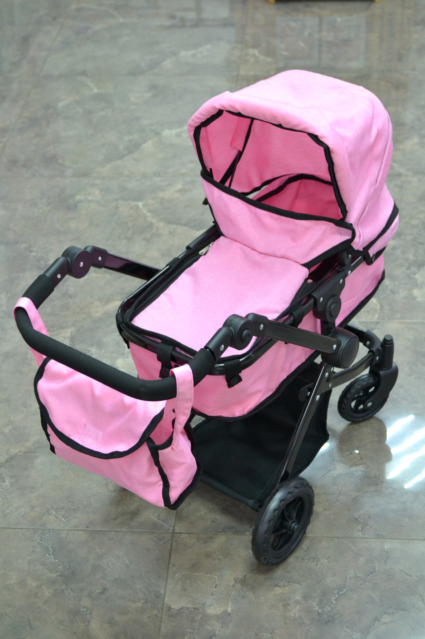 Коляска для ляльок Сarrello Maestro 9651 Pink