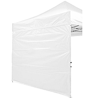Боковая стенка на шатер 10.5 м (3 стенки на 3*4.5) цвет белый