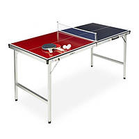 Розкладний стіл для настільного тенісу з аксесуарами