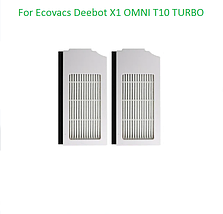 Фільтр для робота-пилососа Ecovacs Deebot Ozmo T10 (DBX33) T10 Turbo (DBX23) T10 Plus (DBX33) X1 X1 Plus 2шт, фото 3