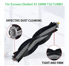 Основна щітка для робота-пилососа Ecovacs Deebot OzmoT10 T10 Turbo (DBX23) T10 Plus (DBX33) X1 X1 Plus T20, фото 4