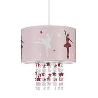 Подвесной светильник для девочек розового цвета