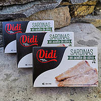 Сардины в оливковом масле "Didi" Sardinas 125гр