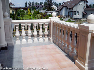Балясины из бетона Харьков | Балюстрада в Харьковской области 13