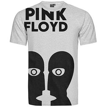 Футболка Pink Floyd Men Casual Top 128521, Сірий, Розмір (EU) — L