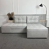 Диван-ліжко трансформер в тканині купити, фото 4