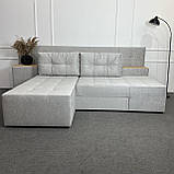 Диван-ліжко трансформер в тканині купити, фото 2