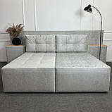 Диван-ліжко трансформер в тканині купити, фото 5