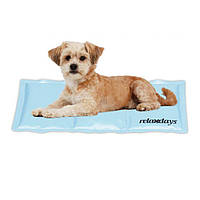 Светло-голубой охлаждающий коврик для собак